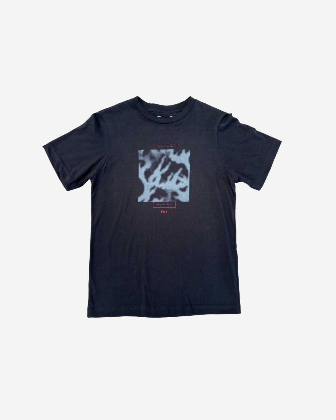 Kinder Kurzarm T-Shirt Fox Racing Taunt Premium - Schwarz