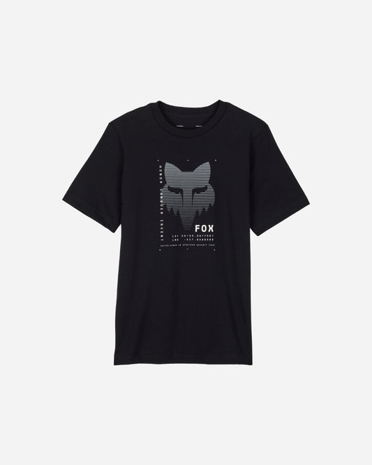 T-shirt Jeunes Fox Racing Dispute manches courtes - Noir