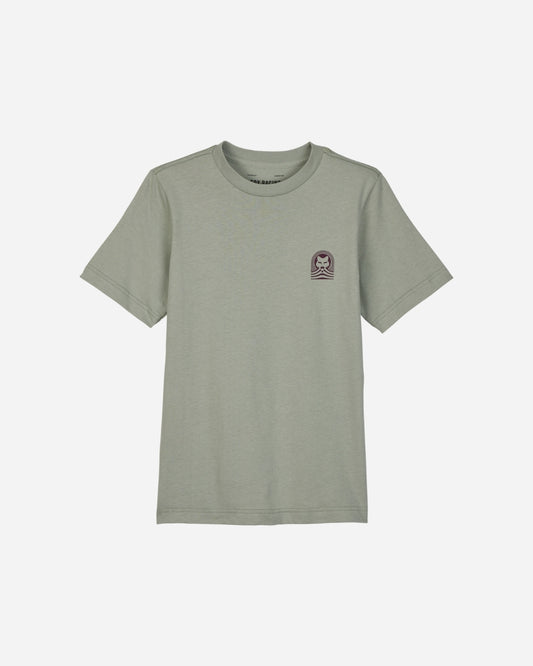 T-shirt Jeunes Fox Racing Exploration manches courtes - Gris vintage