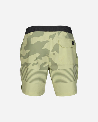 Boardshort Fox Racing Essex Camo Volley - Cactus