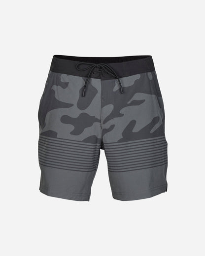 Boardshort Fox Racing Essex Camo Volley - Gris Foncé