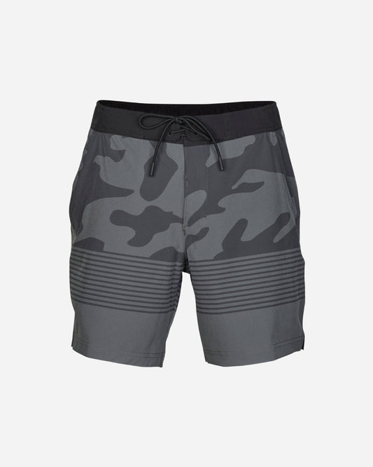 Boardshort Fox Racing Essex Camo Volley - Gris Foncé