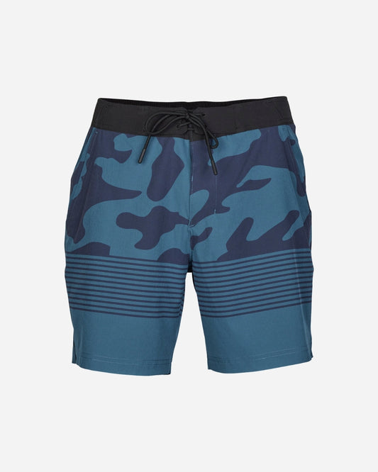 Boardshort Fox Racing Essex Camo Volley - Vintage Foncé