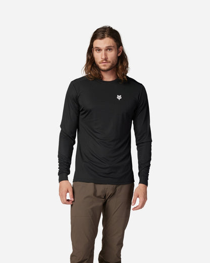 Maglia a maniche lunghe Fox Racing Ranger Wayfaring - Nera