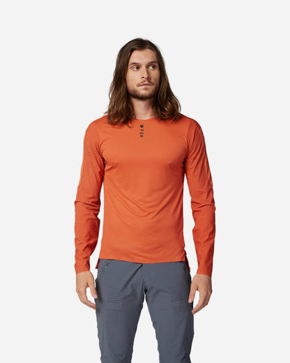 Maillot manches longues Fox Racing Flexair Pro - Orange Fluo