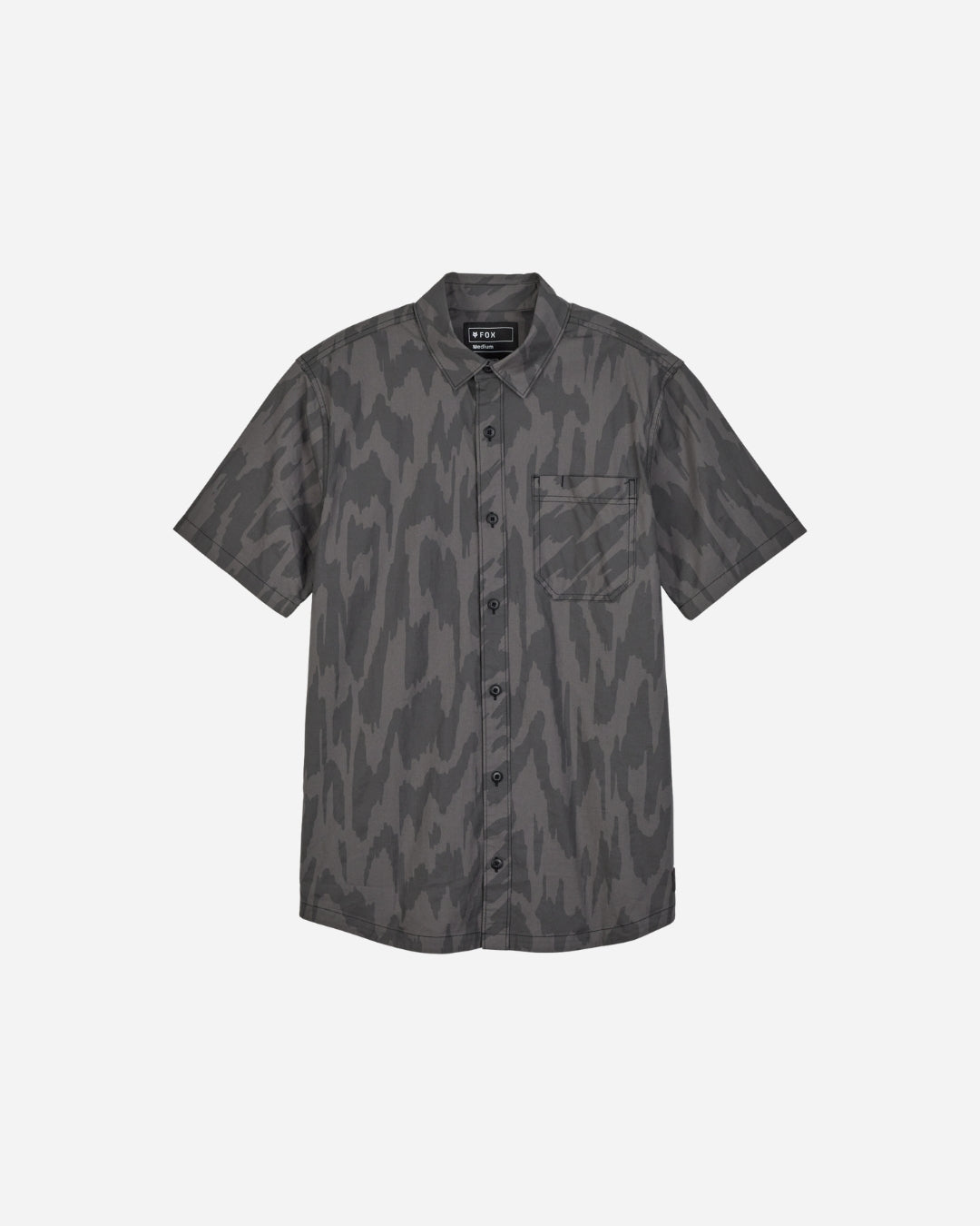 Chemise tissée Fox Racing Swarmer manches courtes - Noir