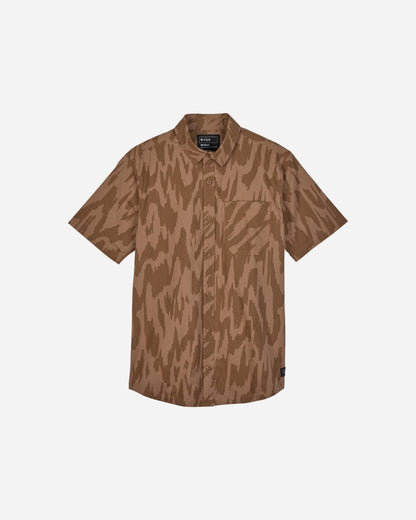 Chemise tissée Fox Racing Swarmer manches courtes - Beige Chai