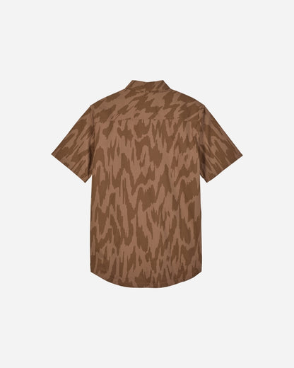 Chemise tissée Fox Racing Swarmer manches courtes - Beige Chai