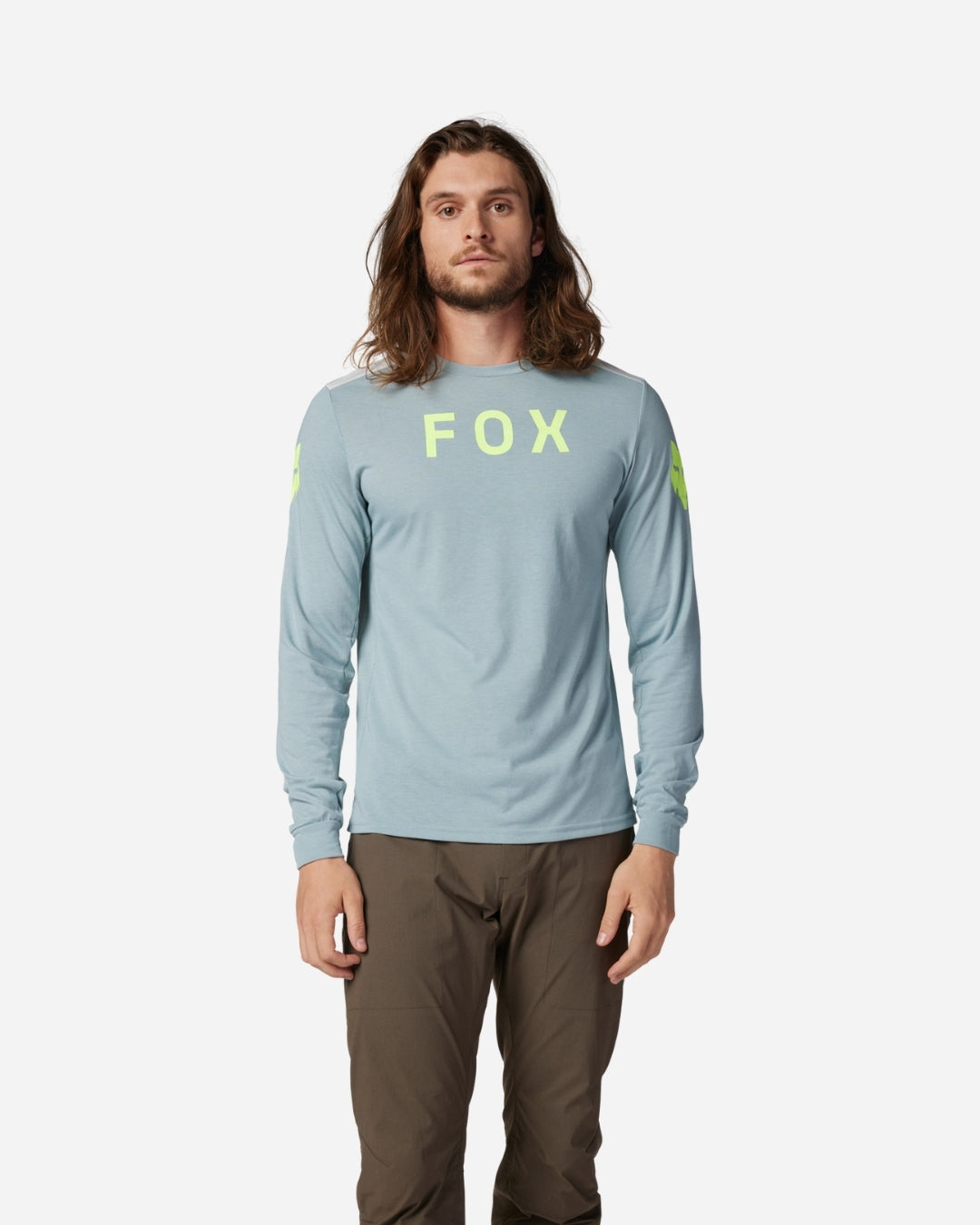 Maillot manches longues Fox Racing Ranger Aviation Drirelease - Gris Anthracite