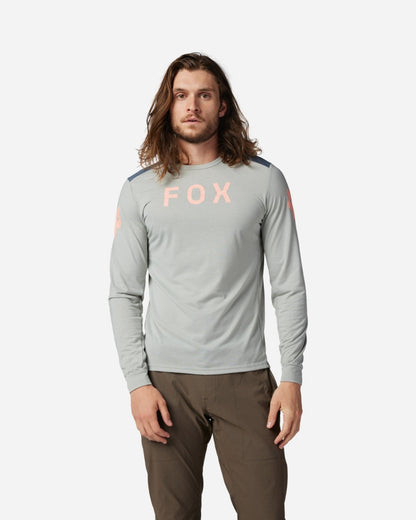 Maillot manches longues Fox Racing Ranger Aviation Drirelease - Gris