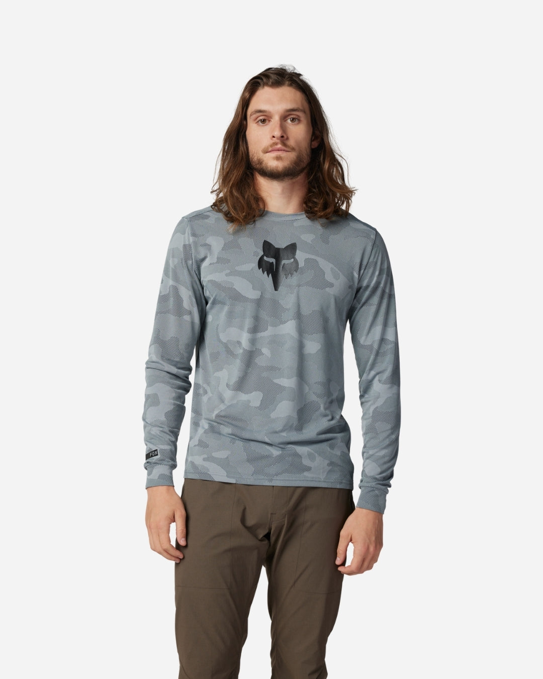 Maillot manches longues Fox Racing Ranger TruDri - Gris