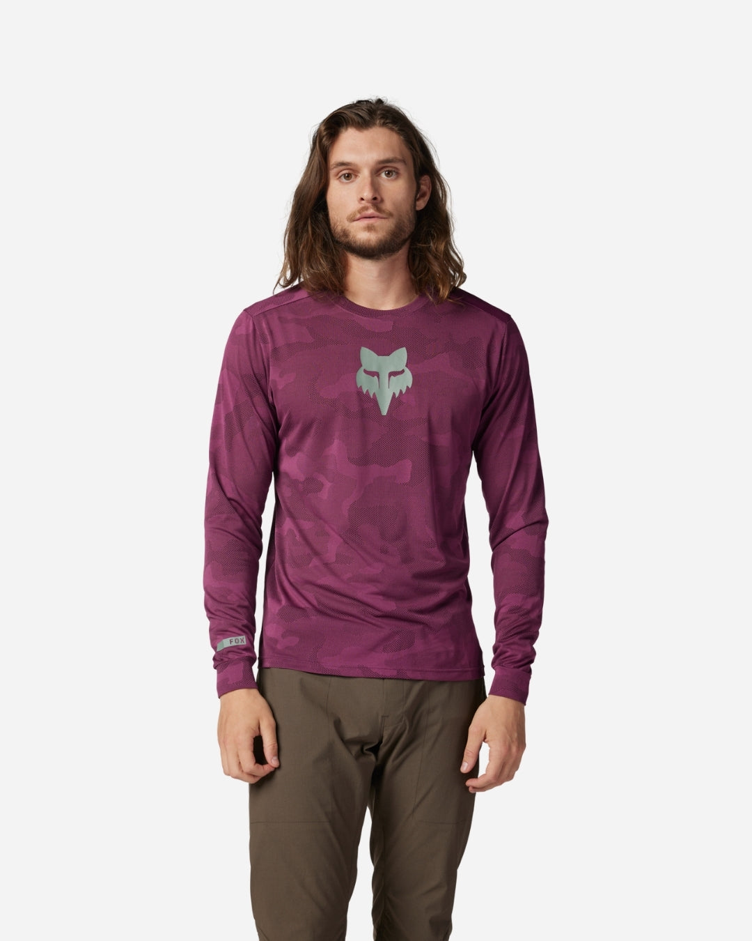 Maillot manches longues Fox Racing Ranger TruDri - Sangria