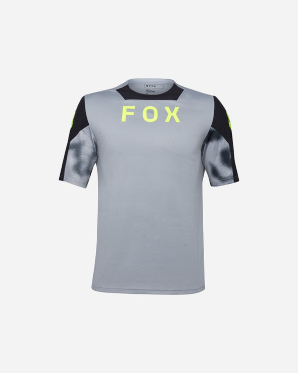 Fox Racing Defend Taunt Kurzarmtrikot – Stahlgrau