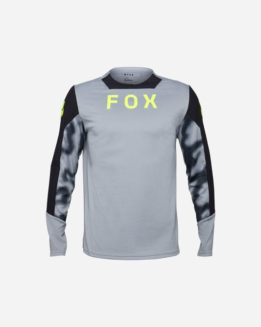 Maillot manches longues Fox Racing Defend Taunt - Gris Acier