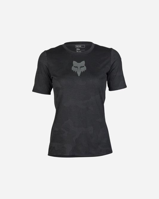 Maillot manches courtes femme Fox Racing Ranger TruDri - Noir