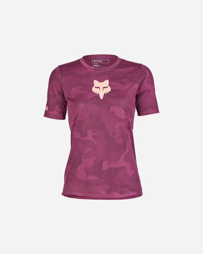 Maglia a maniche corte da donna Fox Racing Ranger TruDri - Sangria
