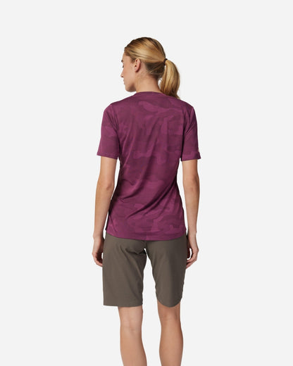 Maglia a maniche corte da donna Fox Racing Ranger TruDri - Sangria