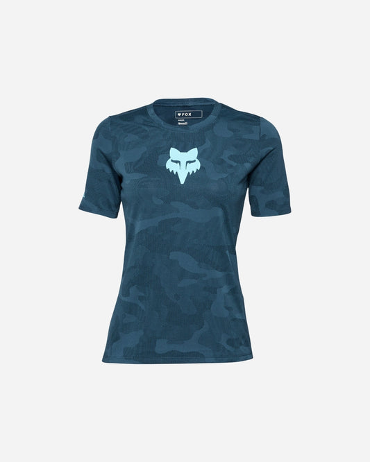 Maillot manches courtes femme Fox Racing Ranger TruDri - Vintage Foncé