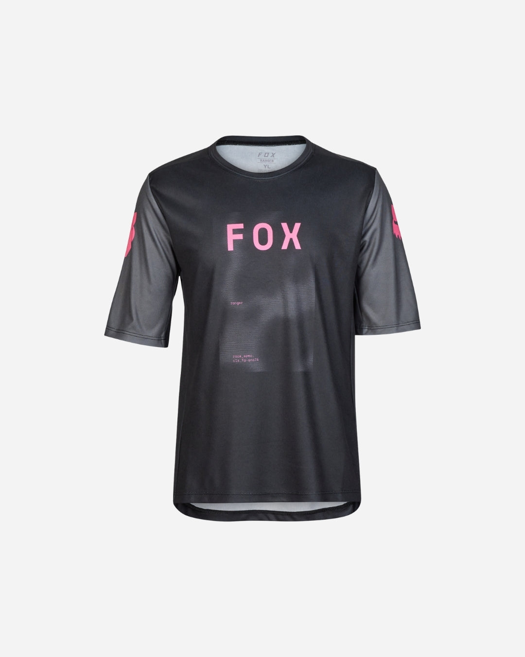 Maillot manches courtes enfant Fox Racing Ranger Taunt - Noir