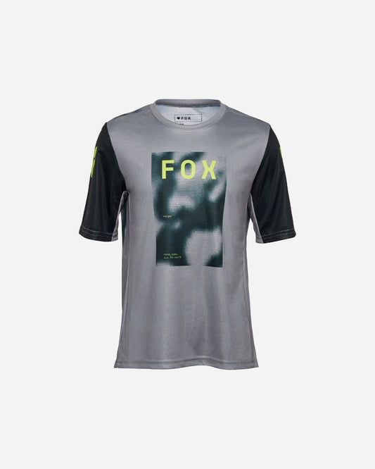 Maillot manches courtes enfant Fox Racing Ranger Taunt - Gris Acier
