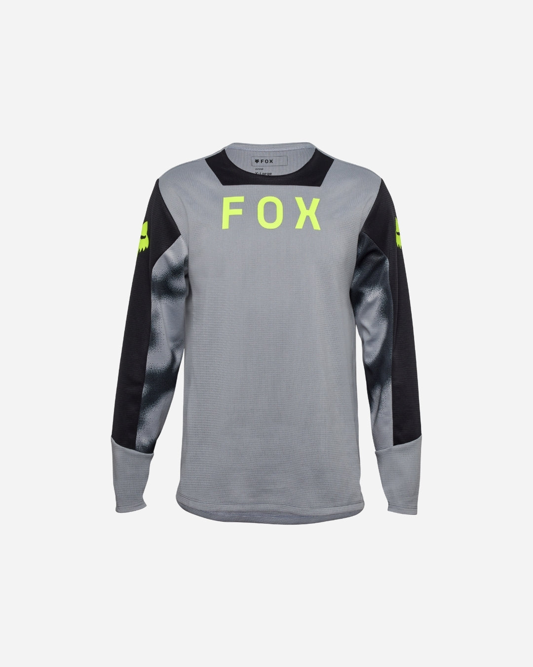 Maillot manches longues enfant Fox Racing Defend Taunt - Gris Acier