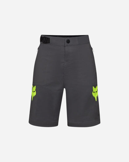 Short Enfant Fox Racing Ranger Taunt Lined - Gris Foncé