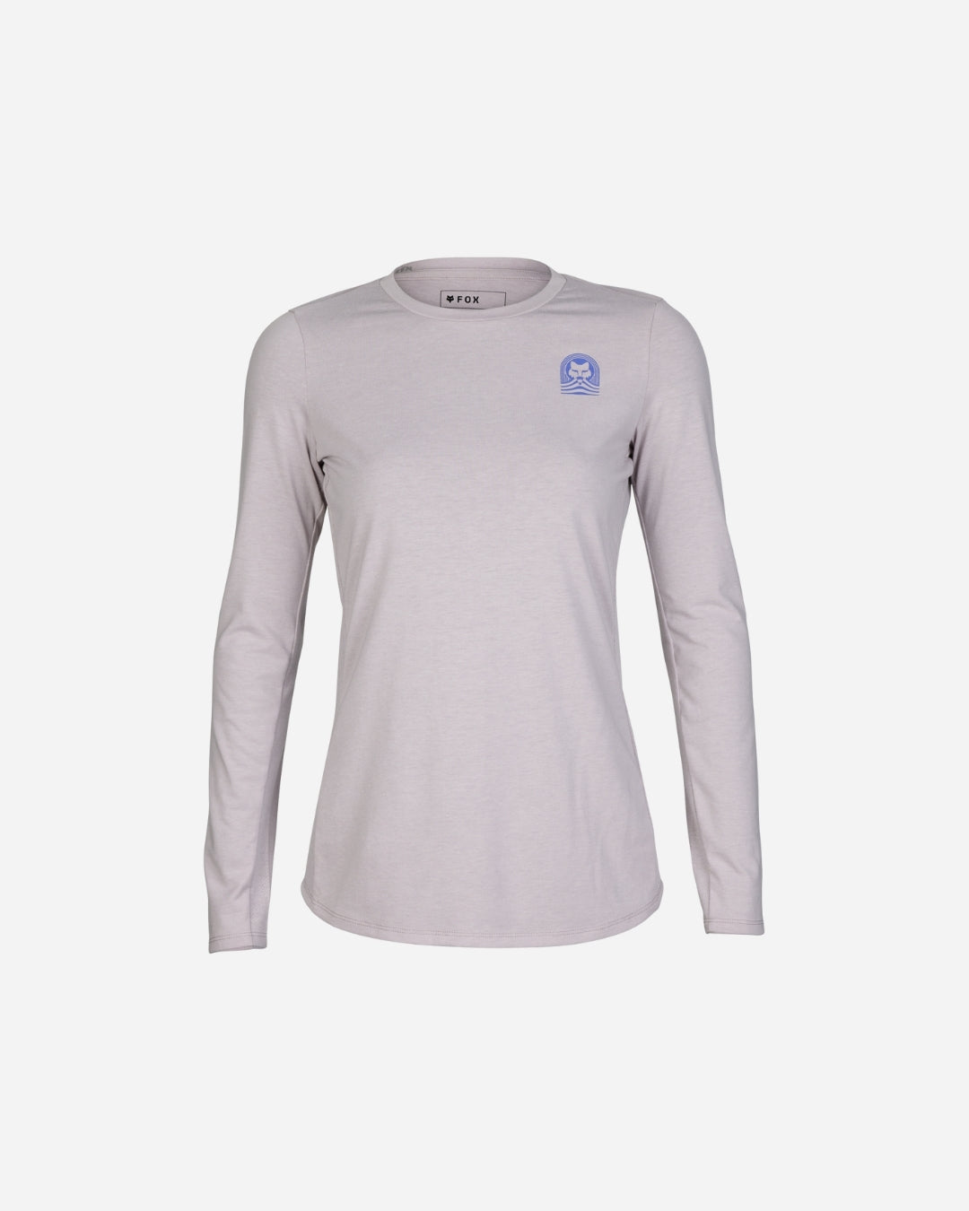 Maillot manches longues femme Fox Racing Ranger Drirelease - Gris/Gris Clair