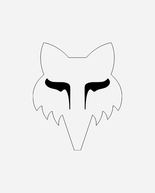 Autocollant Fox Racing Fox Head - 7cm