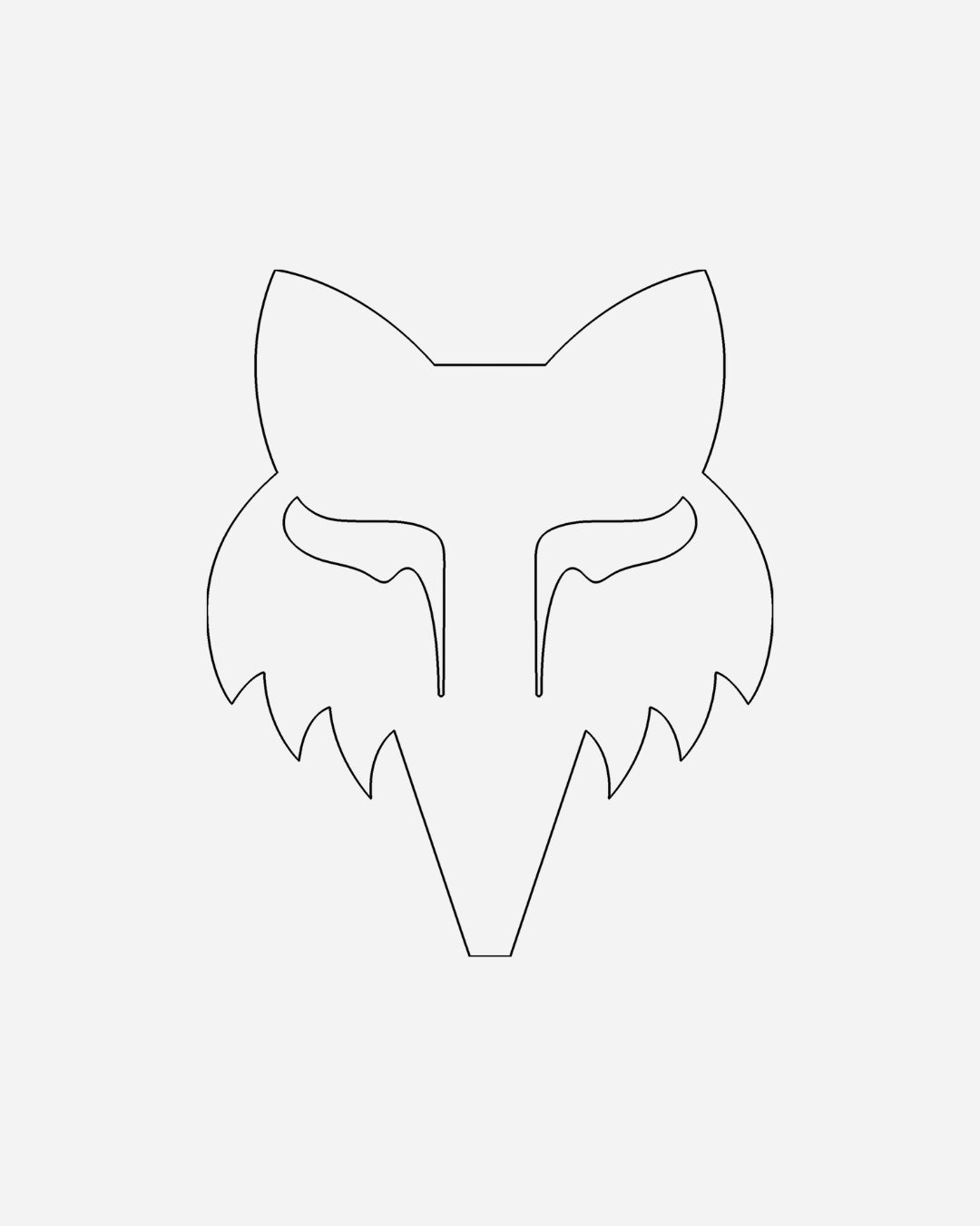 Autocollant Fox Racing - 24cm