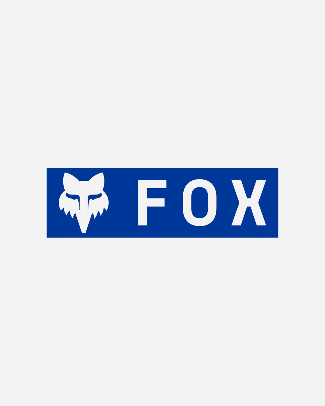 Autocollant Fox Racing Logo Corporate - 3cm