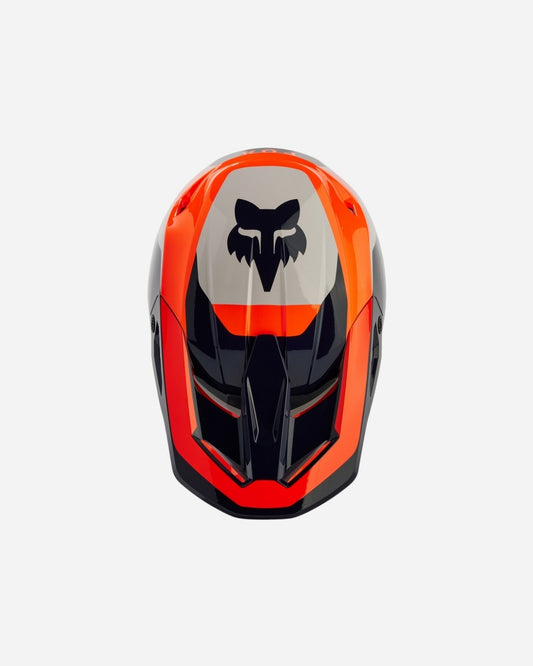 Visière Jeunes Fox Racing V1 Nitro - Orange fluo