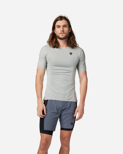 Maillot manches courtes Fox Racing Flexair Ascent - Gris Vintage