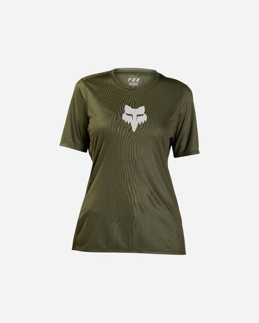 Maillot manches courtes Femme Fox Racing Ranger Fox Head - Vert