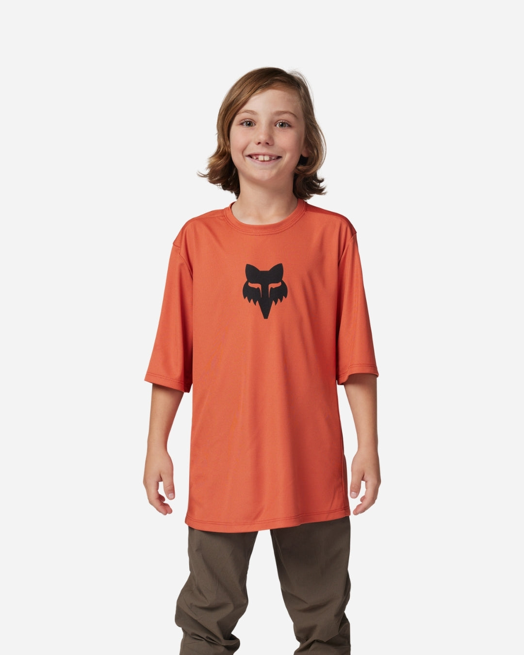 Maillot manches courtes Enfant Fox Racing Ranger - Orange Fluo