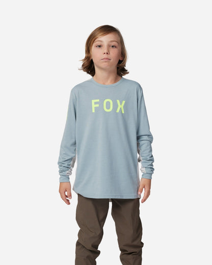 Maglia a maniche corte Fox Racing Ranger Aviation Drirelease per bambini - Gunmetal