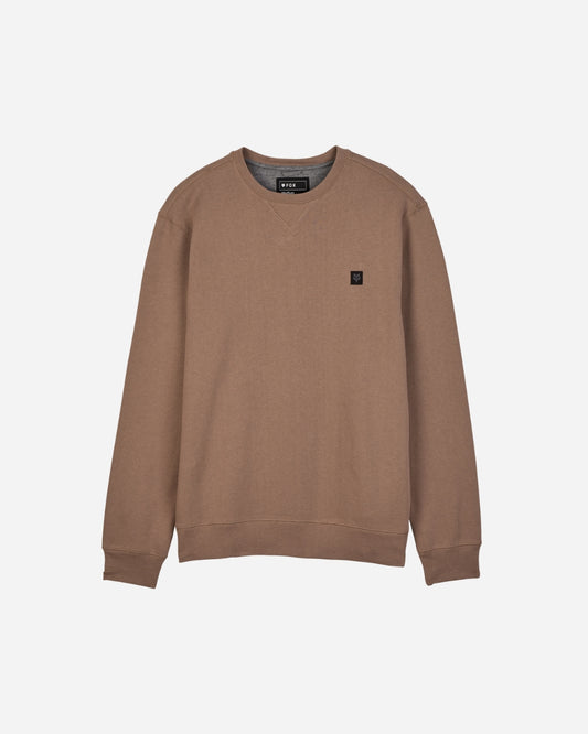 Sweat à col rond Fox Racing Level Up - Beige Chai