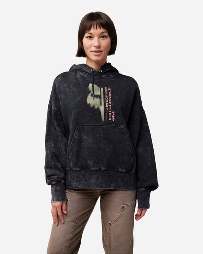 Sweat à Capuche Femme Fox Racing Throttle Oversized Fleece