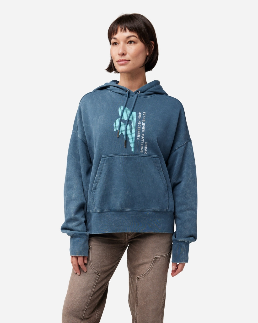 Fox Racing Throttle Oversized Fleece Damen-Hoodie