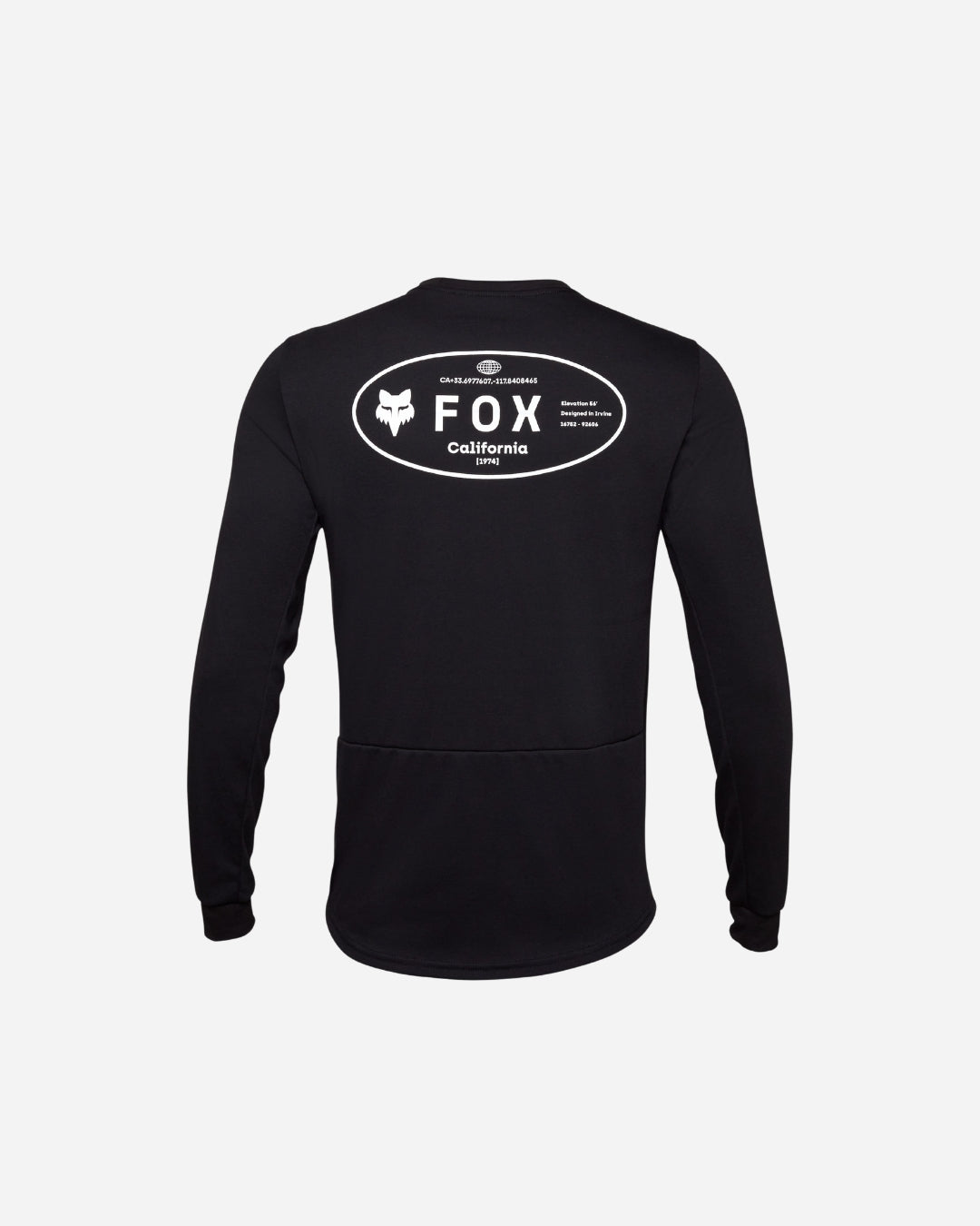 Maglia a maniche lunghe Fox Racing Ranger Drirelease Midweight - Nera