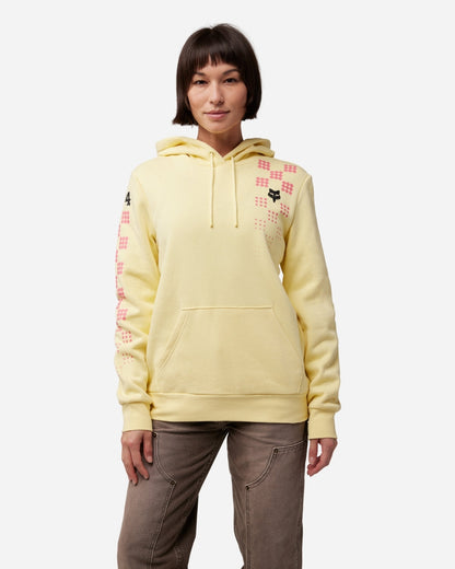 Sweat à Capuche Femme Fox Racing Check It - Jaune PL