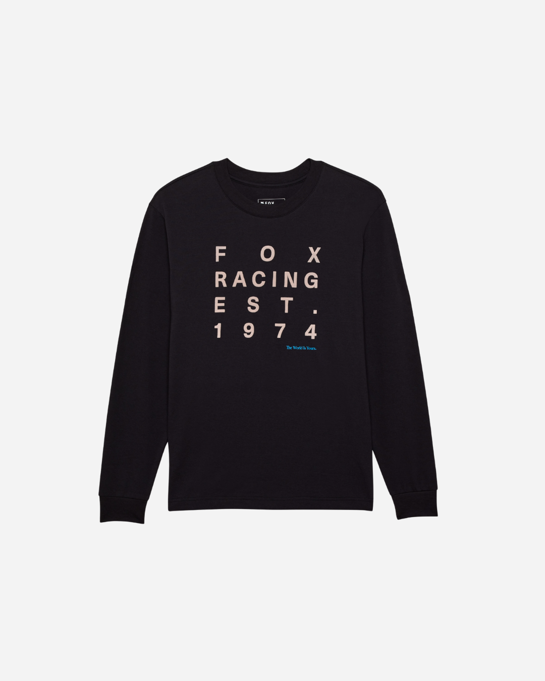 T-shirt maniche lunghe Donna Fox Racing Est. 1974 - Nero
