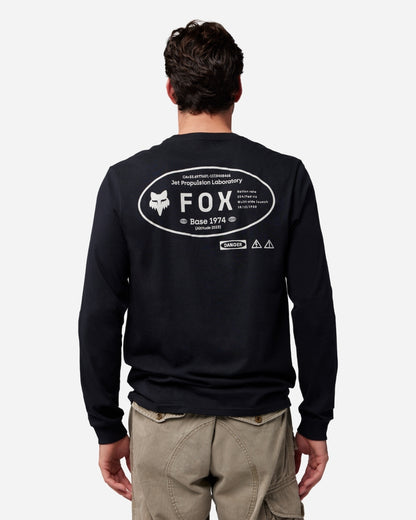 T-shirt Fox Racing Stamped manches longues - Noir