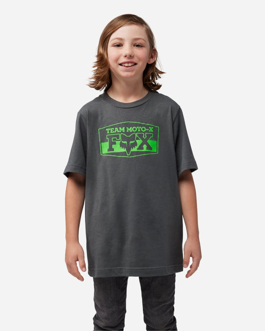 T-shirt Jeunes Fox Racing Team manches courtes - Ombre foncée