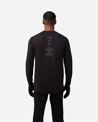 Maillot manches longues Fox Racing Ranger Drirelease Midweight - Noir Lunar