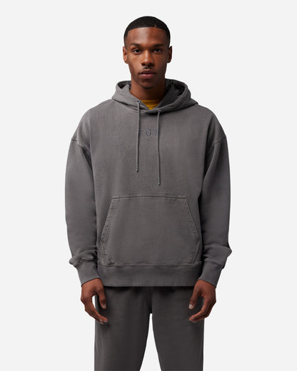 Fox Racing Oversize-Hoodie mit Schriftzug - Zinnfarben