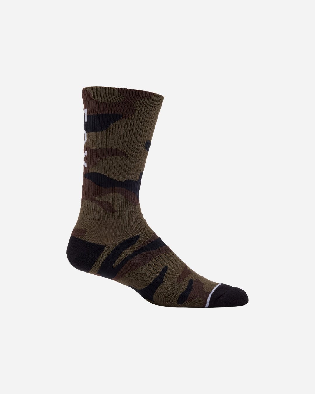 Chaussettes Fox Racing Crew - Camouflage Vert