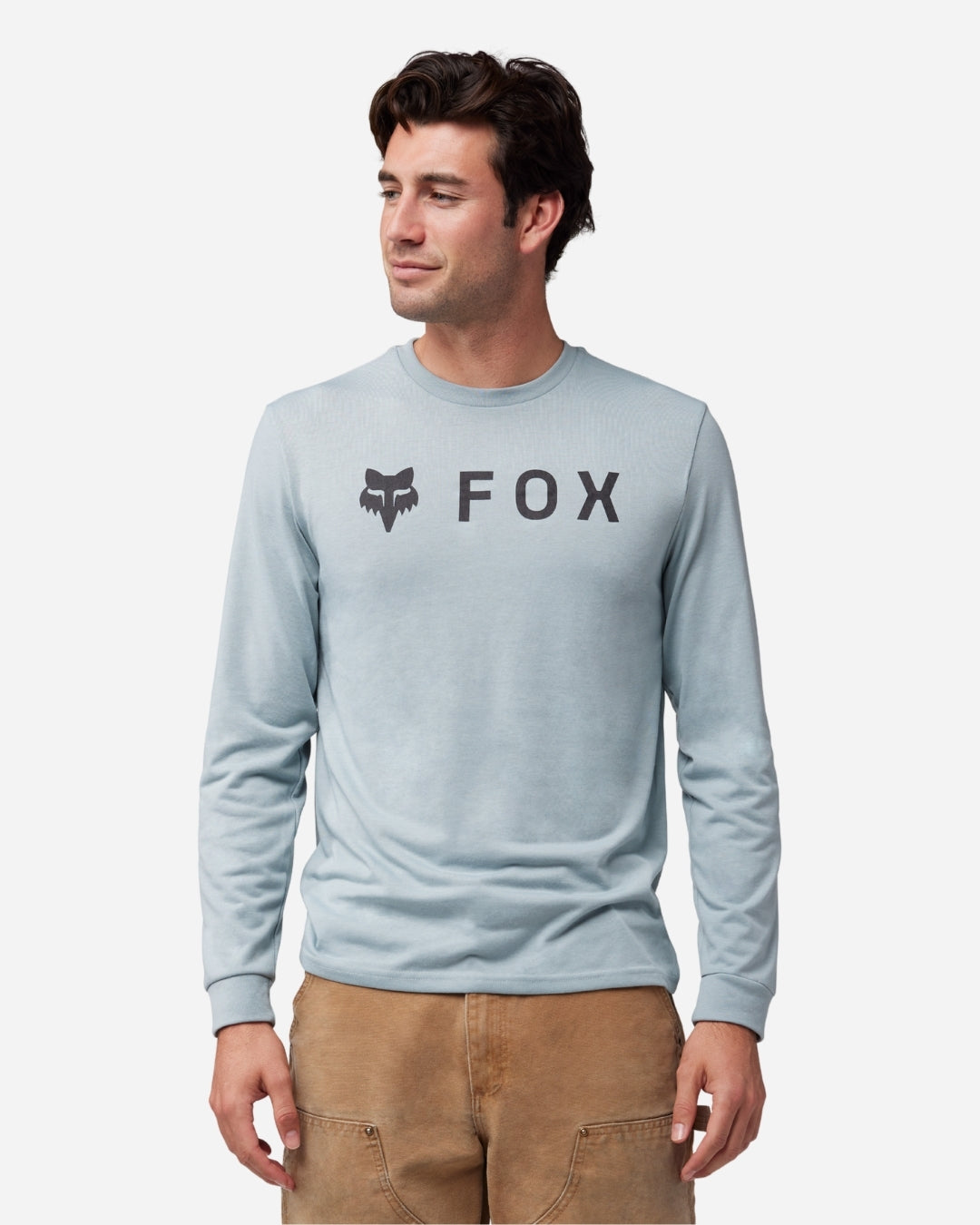 Fox Racing Absolute long-sleeved technical T-shirt - Metallic grey