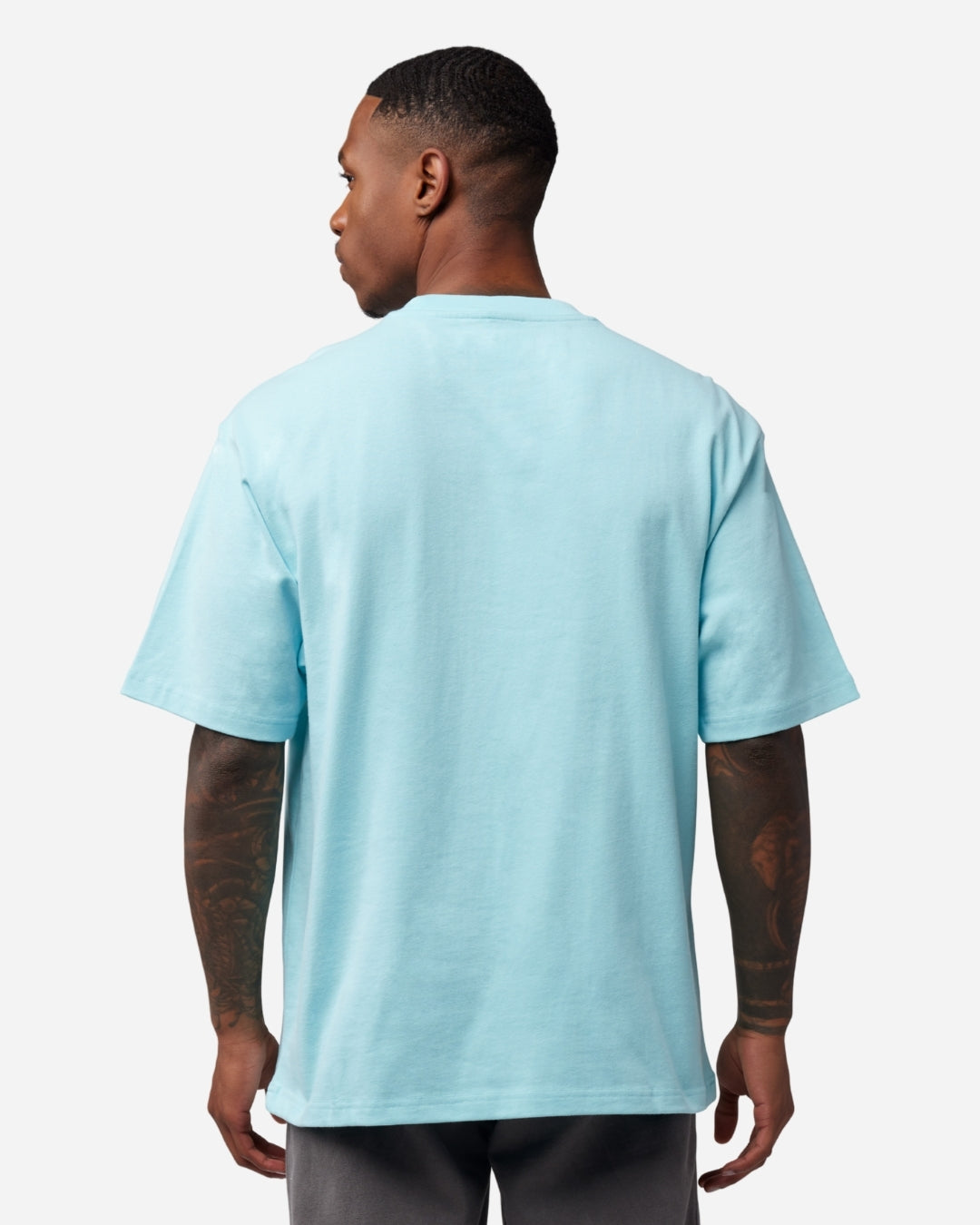 T-shirt Fox Racing Wordmark manches courtes - Bleu clair