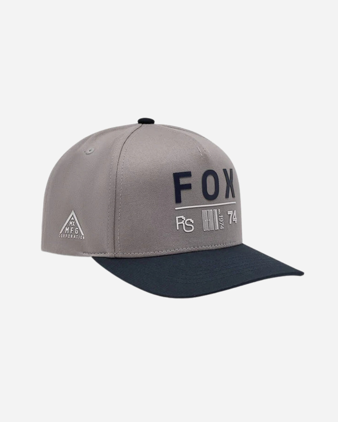 Cappellino snapback Fox Racing Race Spec per bambini - Grigio acciaio
