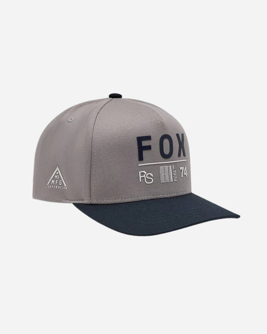 Casquette Snapback Enfant Fox Racing Race Spec - Gris Acier